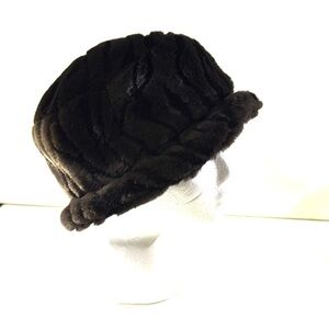 Chocolate Brown Faux Fur Women's Hat